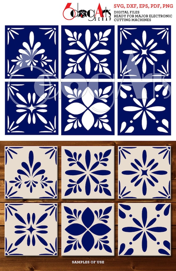 Printable Talavera Stencil Printable Talavera Stencil