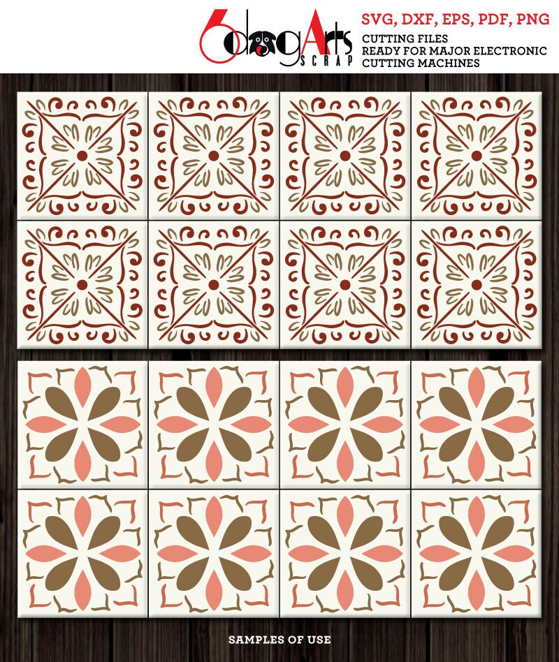 IDEAS Talavera Bathroom Tile Sticker Set Of 24 Tiles Decal Mixed Tiles For Walls Kitchen Home Decoration Mexican Tile D