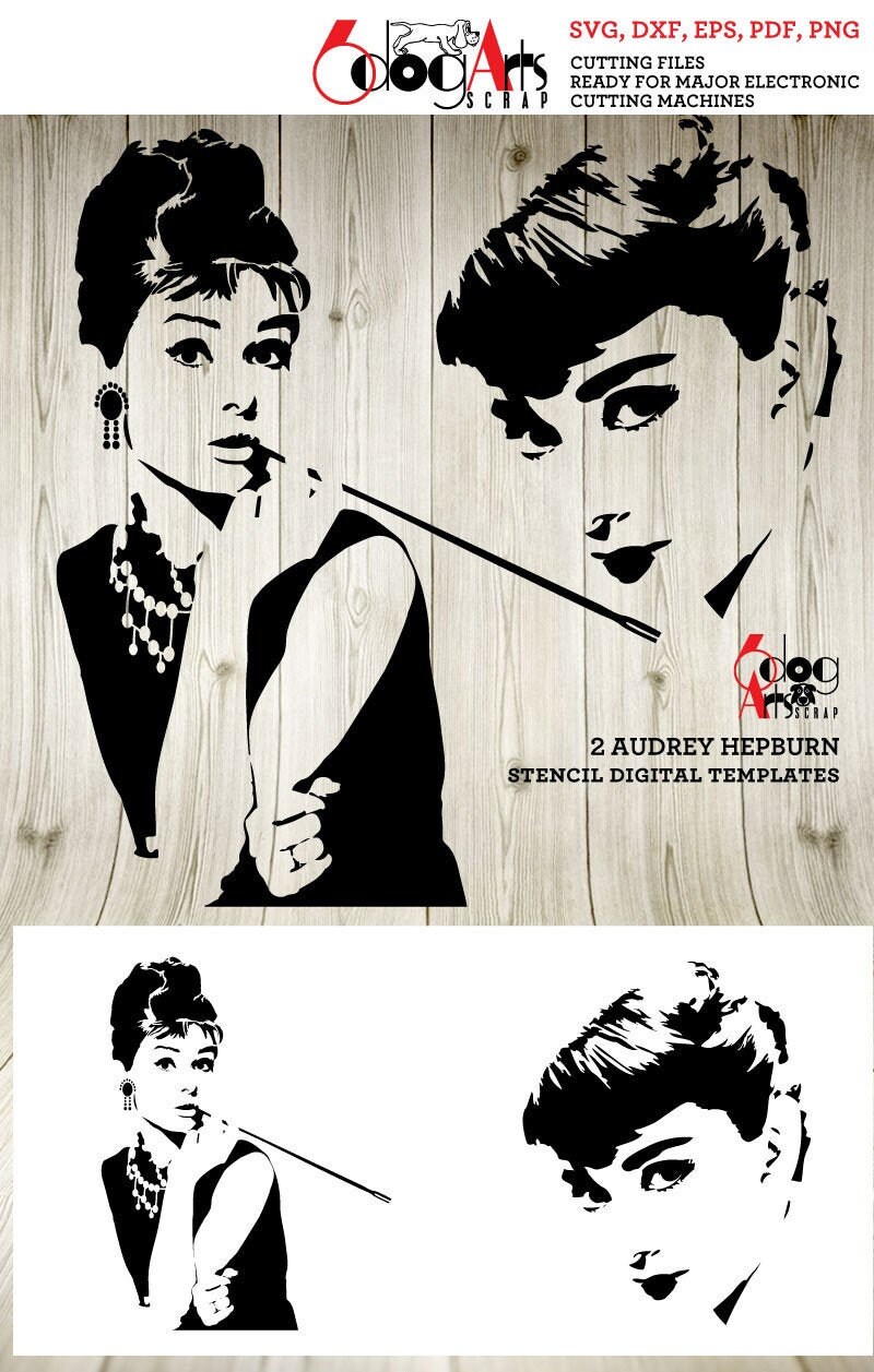 Tile Art Audrey Hepburn Givenchy – Darias Accents