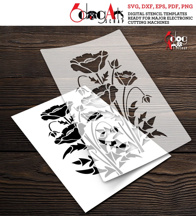 Free Free 185 Poppy Flower Outline Svg SVG PNG EPS DXF File