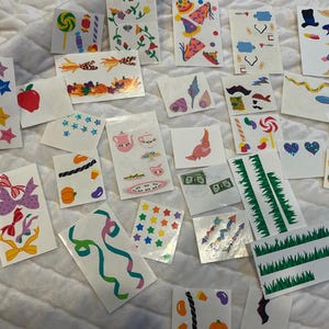 Vintage Stickers Lot Mrs. Grossman&#39;s rare sticker mods mixed themes