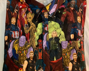 Avengers Shirt Mens Button Up Shirt