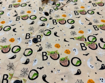 Men's Halloween Star Wars Button Up Shirt | Men's Disney Shirt | Star Wars Halloween Shirt