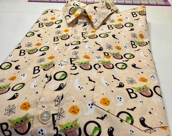 Men's Star Wars Button Up Shirt | Men's Disney Shirt | Star Wars Halloween Shirt