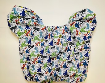 Reversible Avengers Crop Top | Avengers | Womens Crop Top