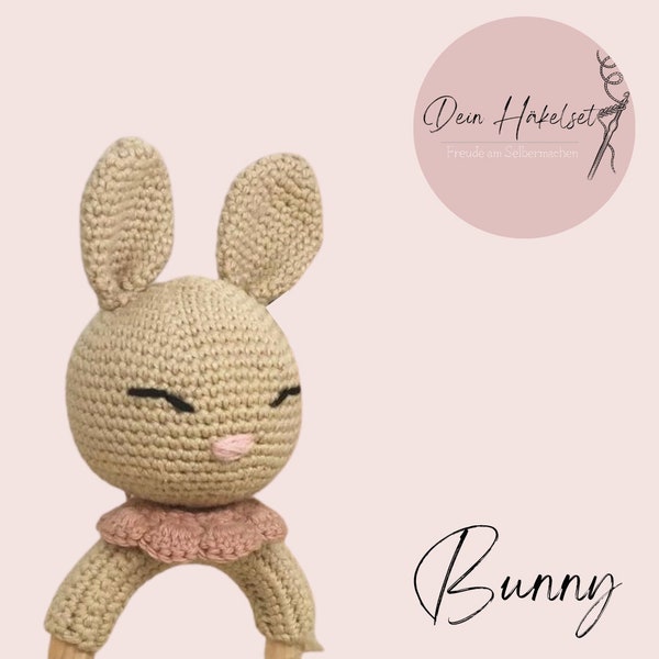 Crochet Pattern Handrim/Rattle - Bunny