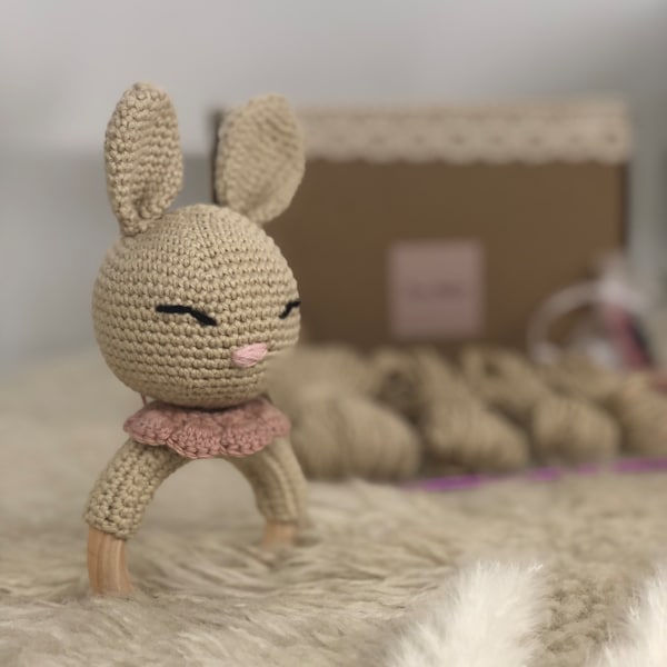 DIY Häkelset Bunny - das Hasenmädchen mit Häkelanleitung