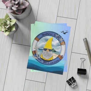 Cartões postais Cruise Duck, lembranças personalizadas de cruzeiro, cartões postais de viagem, envelopes não incluídos, cumprimentos de férias, cartão postal personalizado
