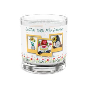 Bicchiere da bar con gnomo divertente: regalo originale per bar (10 oz)