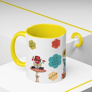 Gnome Inspirational Mug: Positive Affirmations, Self-Care Gift