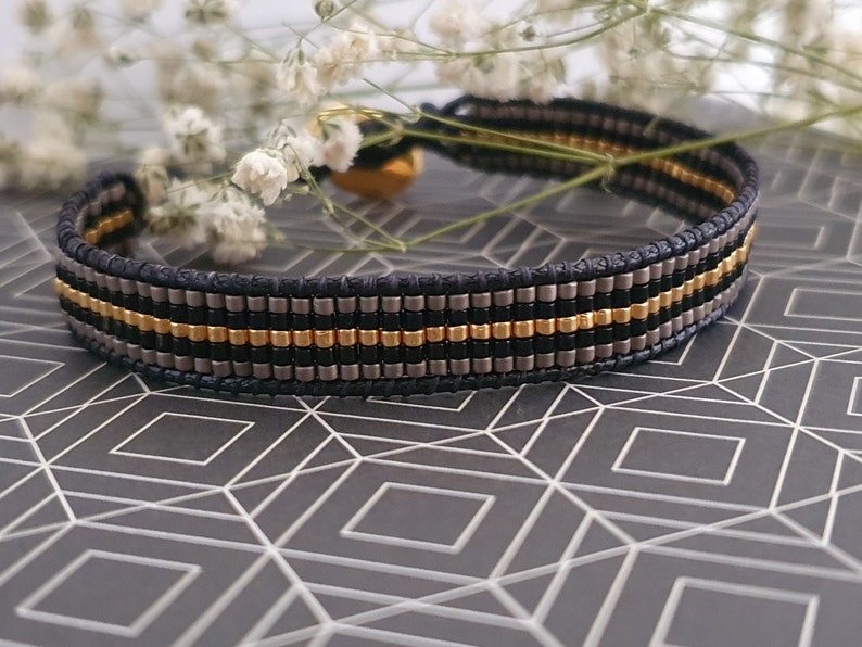 Handmade Beaded Bracelet Stacking BraceletMinimalist BraceletDainty BraceletGreek JewelryArmcandyArmpartyMiyuki Delica Bracelet