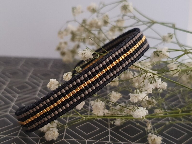 Handmade Beaded Bracelet Stacking BraceletMinimalist BraceletDainty BraceletGreek JewelryArmcandyArmpartyMiyuki Delica Bracelet