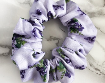 Lavendel paarse scrunchies