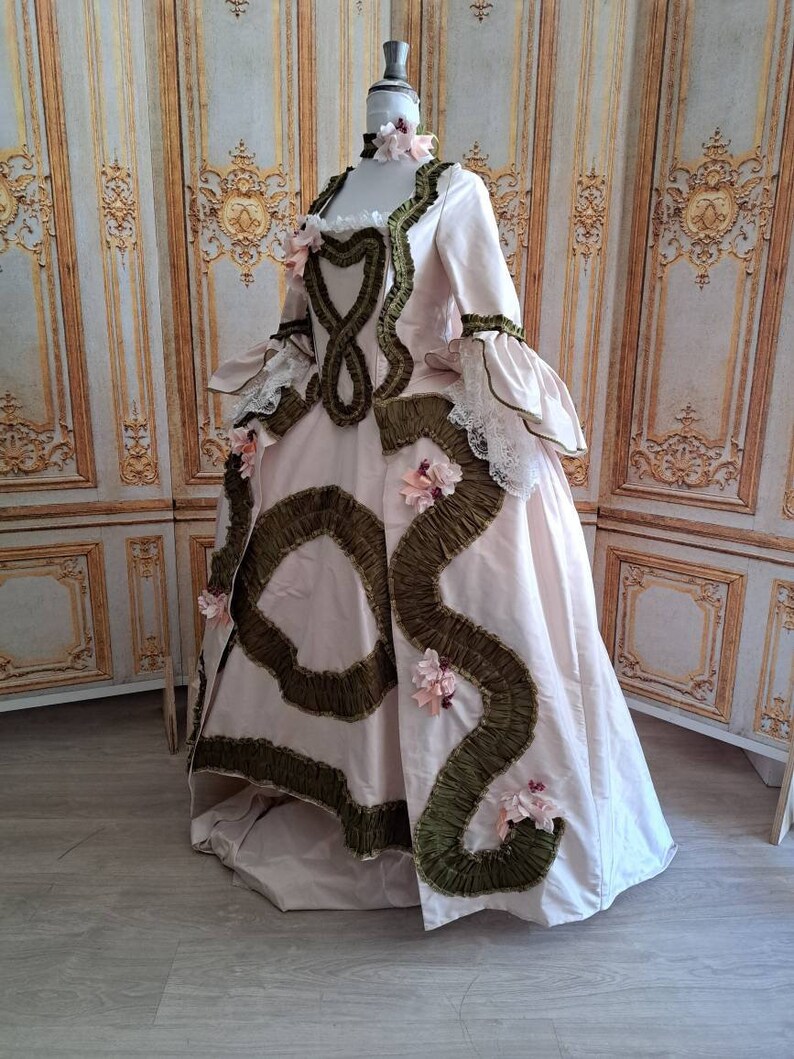 Marie Antoinette Dress à La Francaise - Etsy