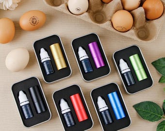 Custom Egg Stamp For Farmer, 12mm Logo Stamp, Personalised Eggs Stamp, Name Stamp, Chicken Egg Stamp, Customized Farm Stamp