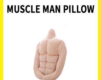 Creative Men's Muscle Pillow Send Girls Gifts Send Friends Novelty Pillow