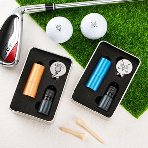 Aangepaste golfbalmarkeringen/ Gepersonaliseerde cadeau voor golfer/ Aangepaste golfbalmarkeringsstempels/ Golfaccessoires/ Cadeau voor echtgenoot/vader