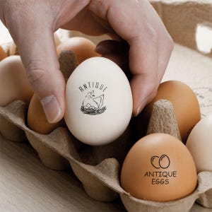 Bestseller! Personalised Eggs Stamp!