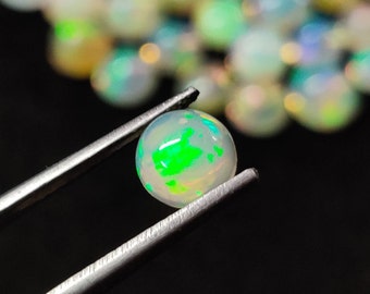 Cabochon di opale di fuoco Welo, opale etiope AAA+ per la creazione di gioielli