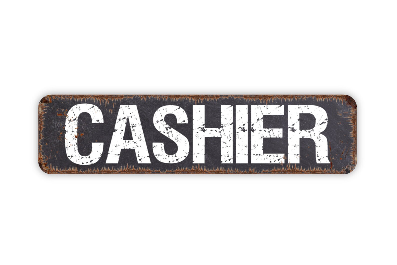 Cashier Metal Sign Small Business Farmhouse Bed and Breakfast | Etsy