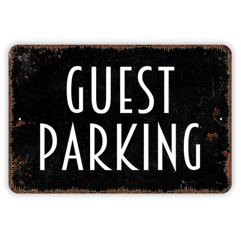 Reserved Parking Stickers Etsy