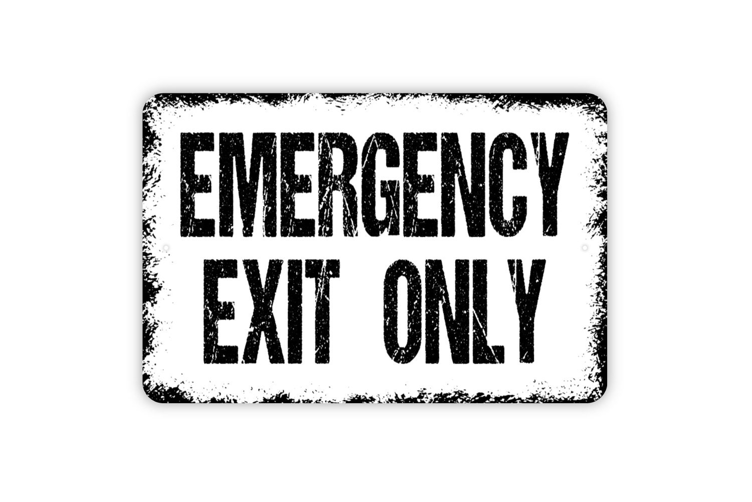 emergency-exit-only-sign-metal-wall-art-indoor-or-outdoor-etsy for Free Printable Exit Only Signs Emergency Exit Only Sign - Metal Wall Art - Indoor or Outdoor - Etsy for Free Printable Exit Only Signs