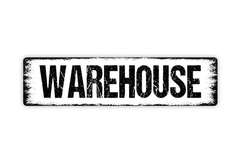Klr Building Sign Warehouse Sign | Industrial Building Gift | Storage Facility Business ...