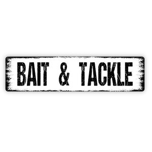 Bait and Tackle Sign 