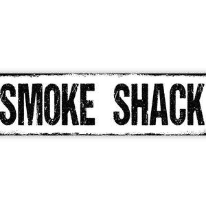 Smoke Shack Sign | BBQ Grill Shed Wall Art | Backyard Smoker Pit Decor | Outdoor Cooking Bar Man Cave Sign imagem 5