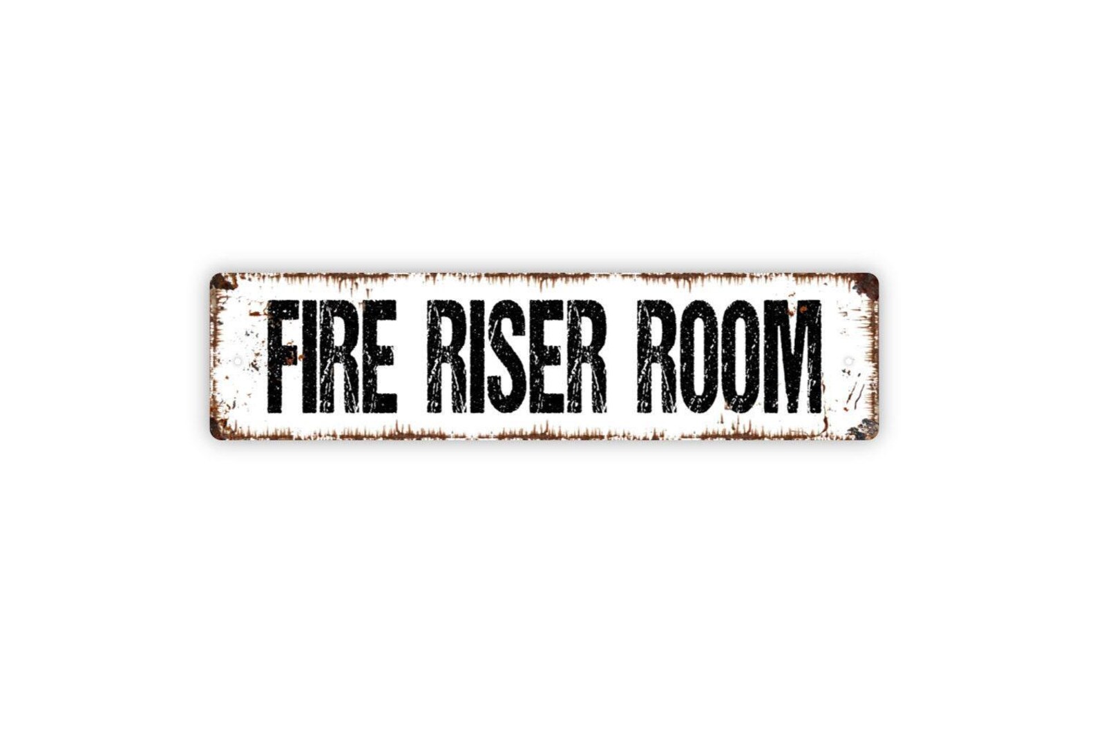 Fire Riser Room Sign - Emergency Fire Alarm Extinguisher Vinyl Sticker ...