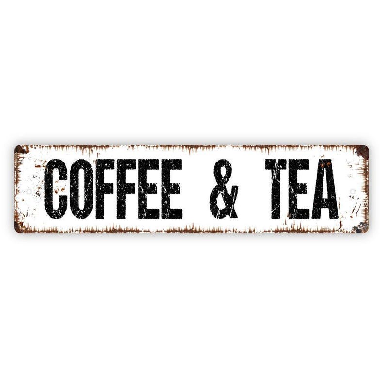 Coffee and Tea Signs - Etsy