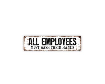 This Sink For Food Wash Only Horizontal Sign 300mm x