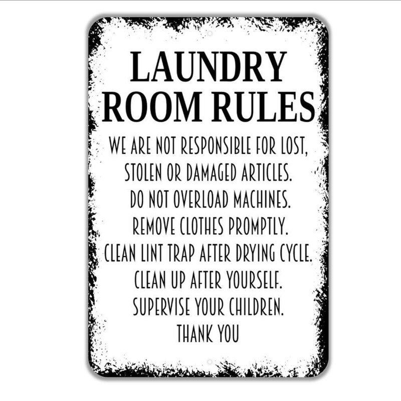 Family Will Do Laundry Sign - Etsy