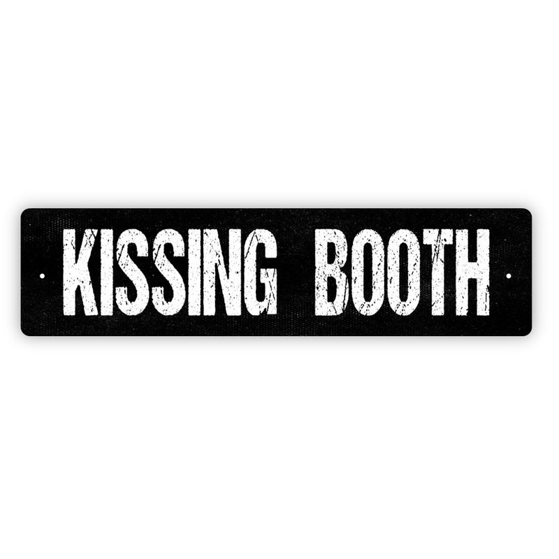 Kissing Booth Sign - Etsy