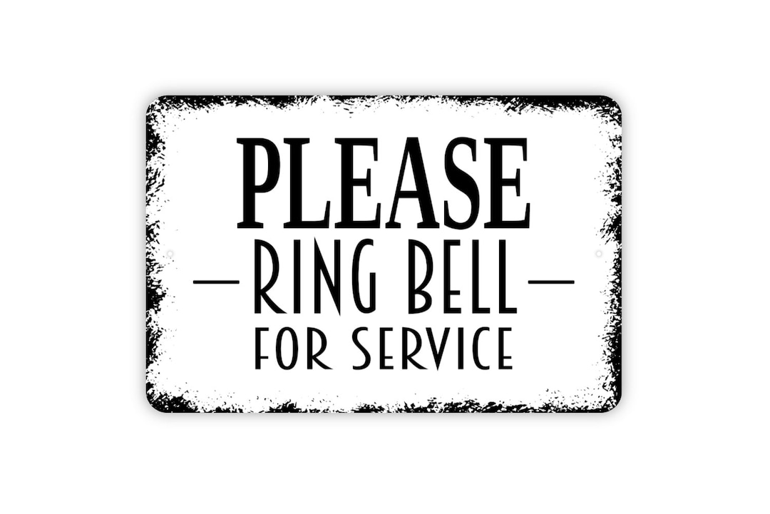 Buy VISITORS Please Ring Bell for Appointments & Deliveries, Entrance  Notice Sign Waterproof Acrylic Drill Holes Online in India - Etsy