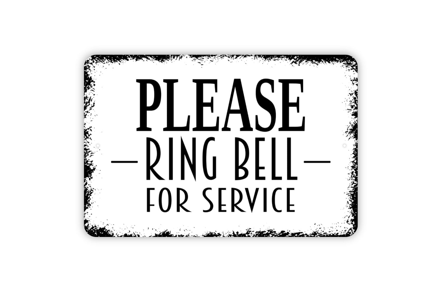 Please ring the bell - security doorbell sticker - business ring bell -  vinyl 2x | eBay
