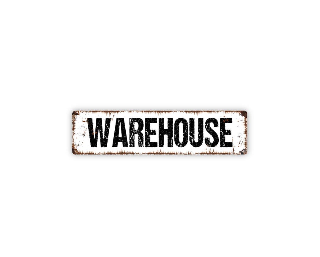 Warehouse Sign | Industrial Building Gift | Storage Facility Business ...