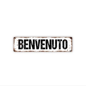 Cartello di benvenuto a 3 asini fustellato - Italia