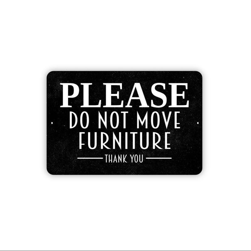Do Not Move Signs - Etsy