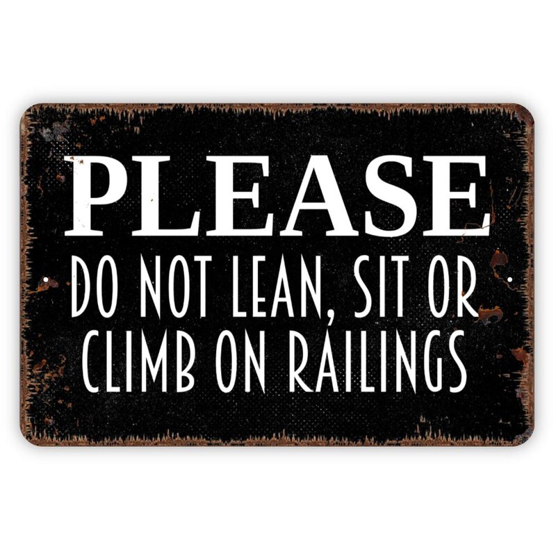 Metal Railing - Etsy