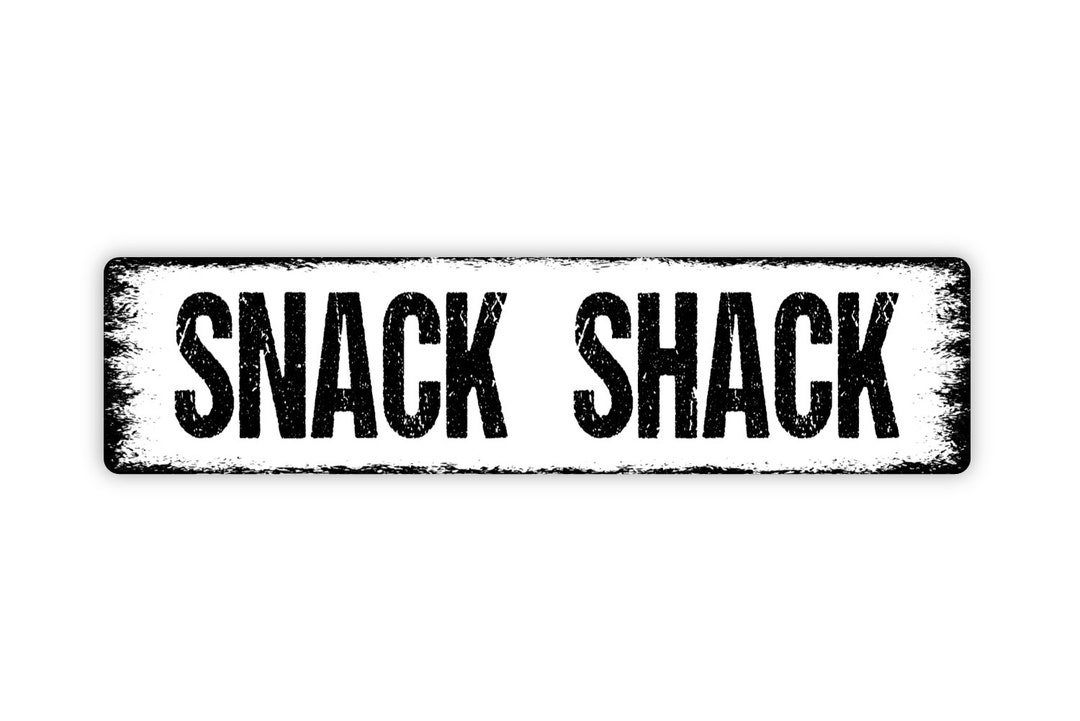 Snack Shack Kitchen Pantry Concessions Treats Drinks Rustic Etsy