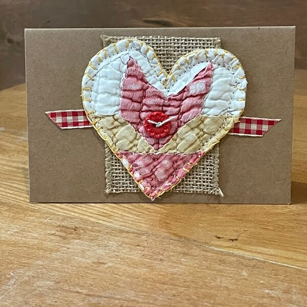 Quilted Note Card