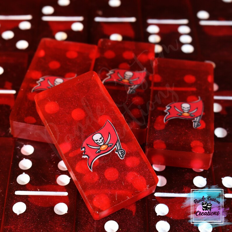 Custom Sport Team Set of Dominoes PLEASE READ DISCRIPTION 28 Dominoes Games