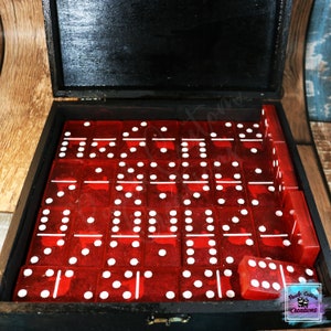 Custom Sport Team Set of Dominoes PLEASE READ DISCRIPTION 28 Dominoes Games