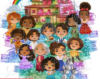 Encanto Digital Design PNG for sublimation-Maribel madrigal PNG-Encanto design for sublimation & DIY projects-Not Individual Characters