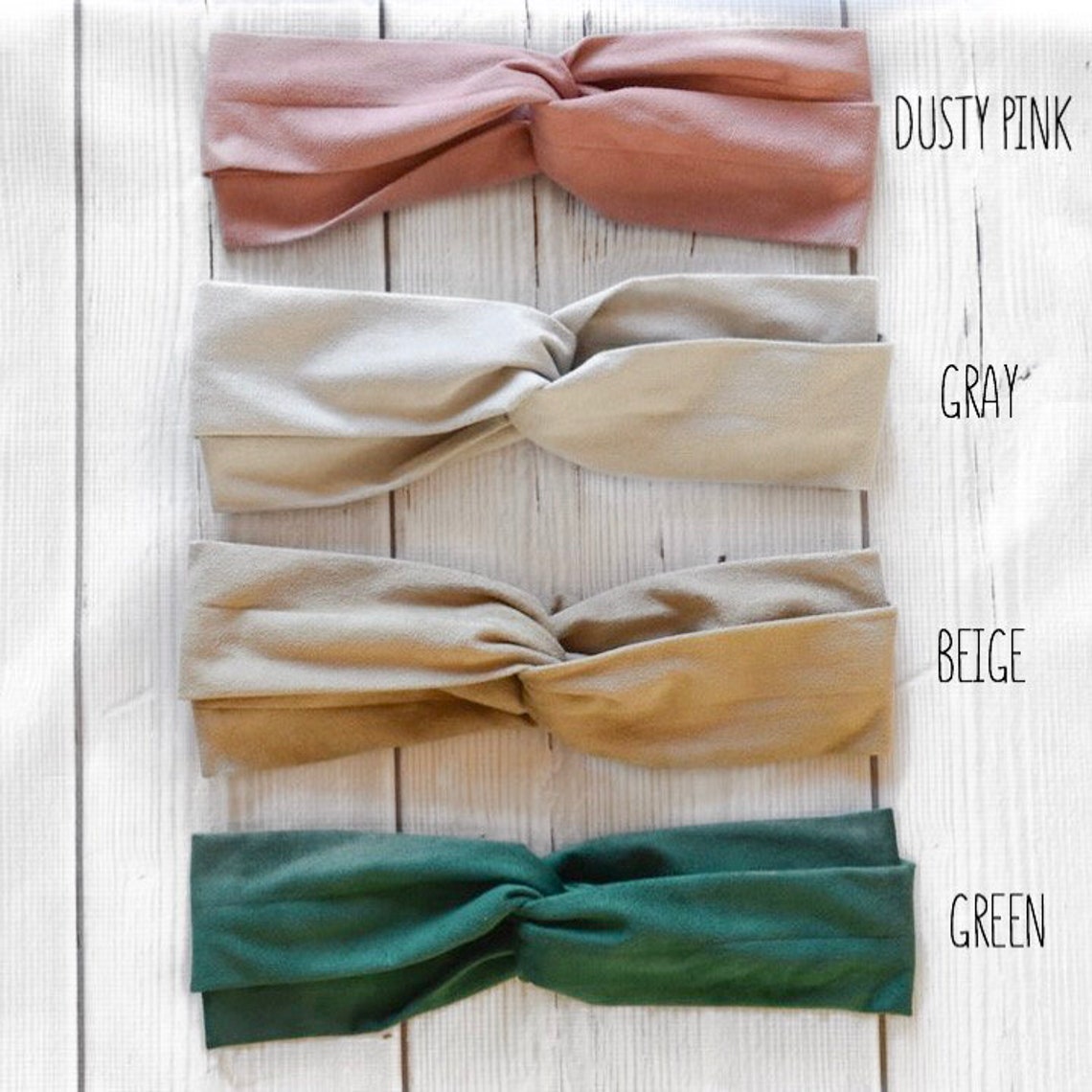 Beige headband for women Eco suede Turban Hairband Etsy