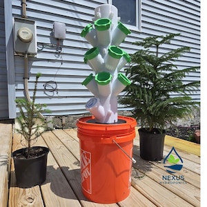 The Nexus OG - 3D Printed Hydroponic Tower Starter Kit by Nexus Hydroponics - Born From a Boundary, Built for the Future