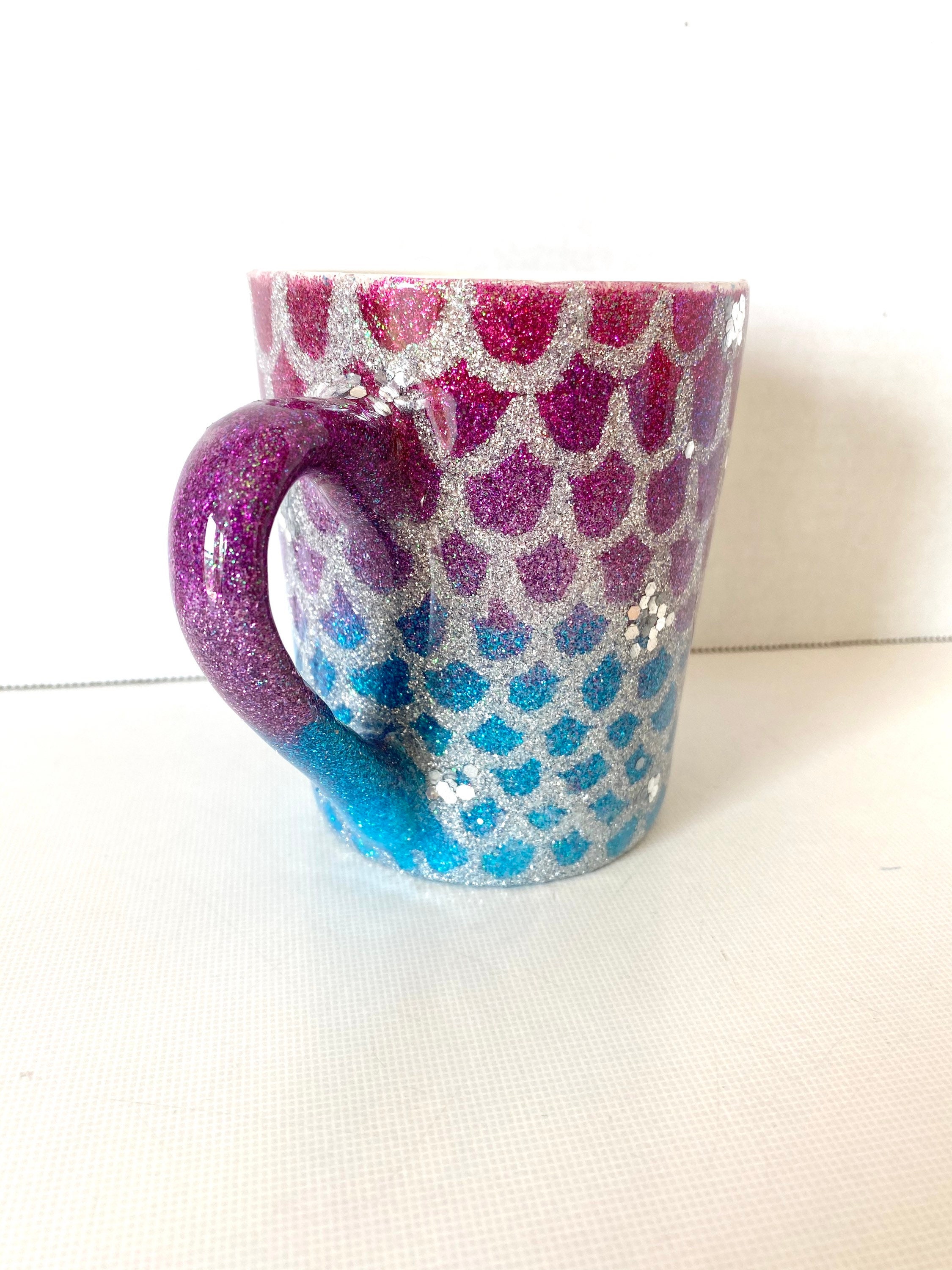 Custom Glitter Coffee Mug Cup Brillo Personalizado Etsy