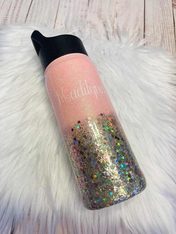 Pink Glitter Candy Store Owala Bottle