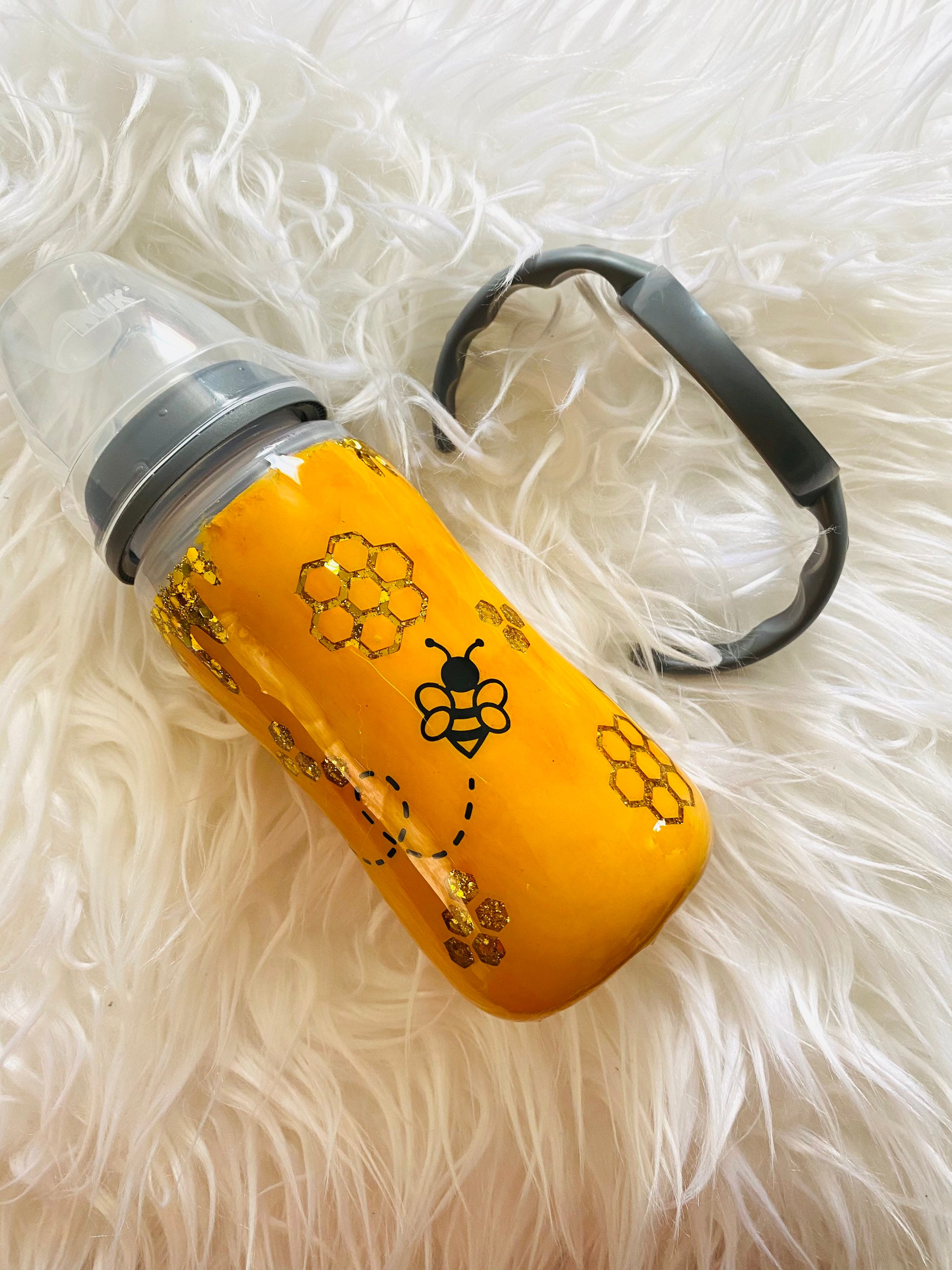 Nuk Brand Sippy Cup Bumble Bee Miel Anniversaire Glitter - Etsy France